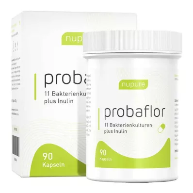 NUPURE probaflor Probiotiques pour lassainissement de lintestin, 90 cps