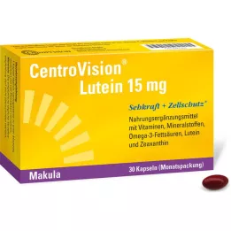 CENTROVISION Gélules de lutéine 15 mg, 30 gélules