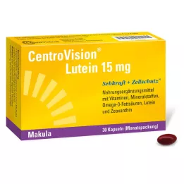 CENTROVISION Gélules de lutéine 15 mg, 30 gélules