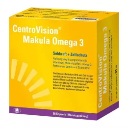 CENTROVISION Gélules doméga-3 pour la macula, 90 gélules