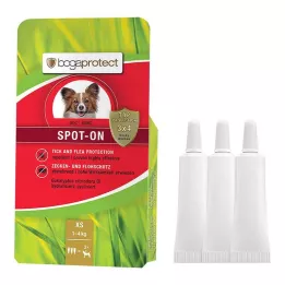 BOGAPROTECT SPOT-ON Chien XS, 3X0.7 ml