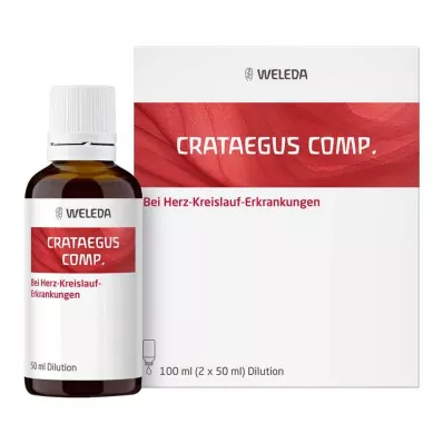 CRATAEGUS COMP.Dilution, 2X50 ml CRATAEGUS COMP.Dilution, 2X50 ml
