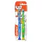 ELMEX Brosse à dents pour enfants Duo Pack, 2 pces