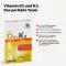 Vitamine D3+K2 2000 I.U., 60 comprimés