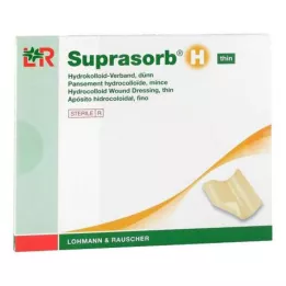 SUPRASORB H Hydrocoll.band.mince 5x5 cm, 10 pces