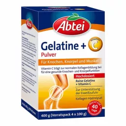 ABTEI Gélatine Plus Vitamine C en poudre, 400 g