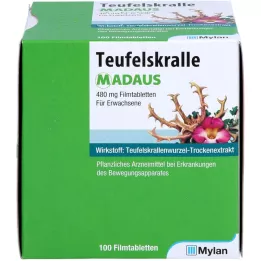 TEUFELSKRALLE MADAUS Comprimés pelliculés, 100 pc