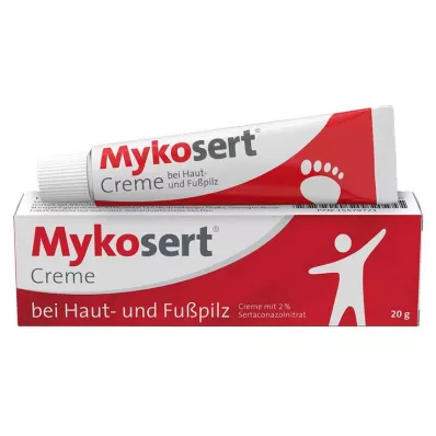 Crème Mykosert pour la peau et le pied dathlète, 20 g Crème Mykosert pour la peau et le pied dathlète, 20 g