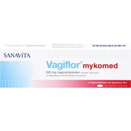 VAGIFLOR mykomed 200 mg comprimés vaginaux, 3 pces