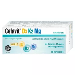 CEFAVIT D3 K2 Mg 4.000 U.I. gélules, 60 gélules