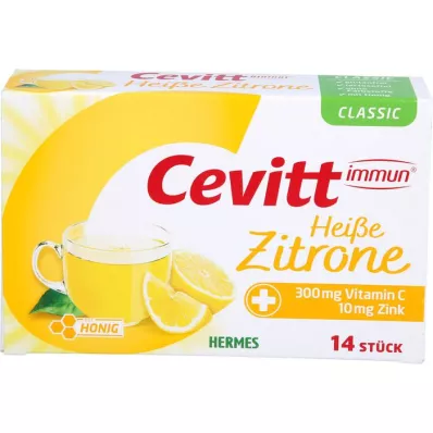 CEVITT immun citron chaud classic granulés, 14 pcs