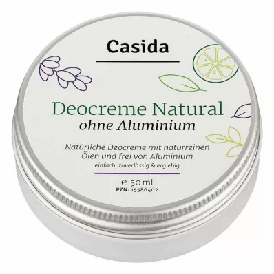 DEO CREME sans aluminium natural, 50 ml