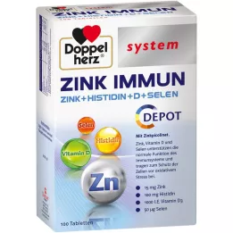 DOPPELHERZ Comprimés Zink Immun Depot system, 100 pc