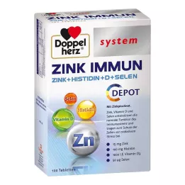 DOPPELHERZ Comprimés Zink Immun Depot system, 100 pc