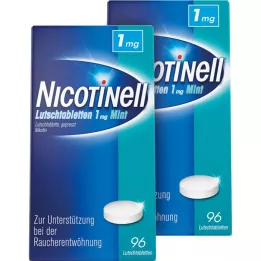 NICOTINELL Comprimés à sucer 1 mg Menthe, 2X96 pcs