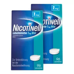 NICOTINELL Comprimés à sucer 1 mg Menthe, 2X96 pcs