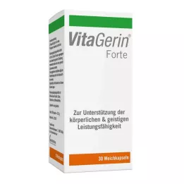 VITA GERIN Forte capsules molles, 30 pc