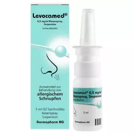 LEVOCAMED 0,5 mg/ml Suspension pour pulvérisation nasale, 5 ml