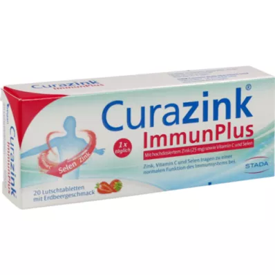 CURAZINK Comprimés à sucer ImmunPlus, 20 pcs