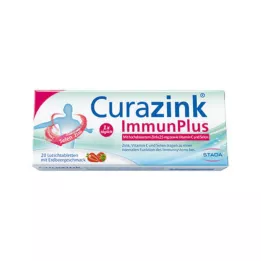 CURAZINK Comprimés à sucer ImmunPlus, 20 pcs