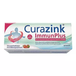 CURAZINK Comprimés à sucer ImmunPlus, 50 pc