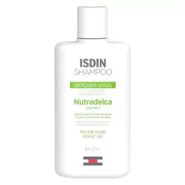 ISDIN Shampooing Nutradeica pour cheveux gras et à pellicules, 200 ml