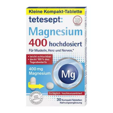 TETESEPT Magnésium 400 hautement dosé, comprimés, 30 pc