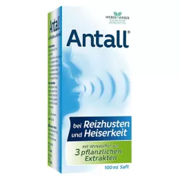 ANTALL en cas de toux dirritation et denrouement Jus, 100 ml