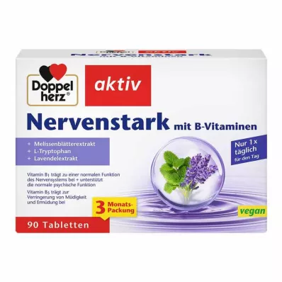 DOPPELHERZ Comprimés pour les nerfs, 90 comprimés