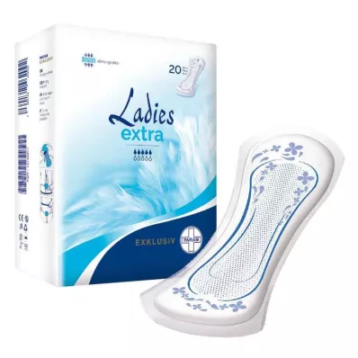 PARAM LADIES EXKLUSIV Incontinence - Inserts extra, 20 pièces PARAM LADIES EXKLUSIV Incontinence - Inserts extra, 20 pièces