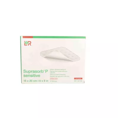 Suprasorb P sensible PU-mousse sans bore 15x20cm, 10 pc Suprasorb P sensible PU-mousse sans bore 15x20cm, 10 pc
