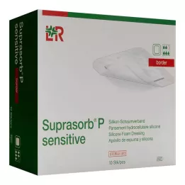SUPRASORB P sensitive PU-Bandes de mousse 15x15cm, 10 pces