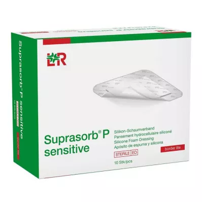 Suprasorb P sensible PU-Schaumv.bor.lite 10x10cm, 10 pc Suprasorb P sensible PU-Schaumv.bor.lite 10x10cm, 10 pc