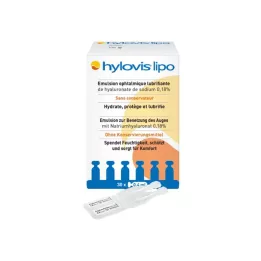 HYLOVIS Gouttes oculaires lipo, pipettes monodoses, 30X0.4 ml