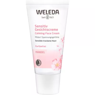 WELEDA Crème pour le visage Amande Sensitive, 30 ml