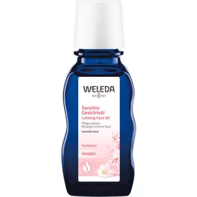 WELEDA Huile pour le visage Amande Sensitive, 50 ml