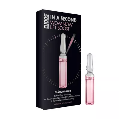 EUBOS IN A SECOND Wow Now Lift Boost Cure de lissage, 7X2 ml