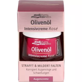 OLIVENÖL INTENSIVCREME Crème pour les yeux à la rose, 15 ml