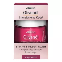 OLIVENÖL INTENSIVCREME Crème pour les yeux à la rose, 15 ml