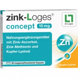 ZINK-LOGES concept 15 mg gélules gastro-résistantes, 30 gélules