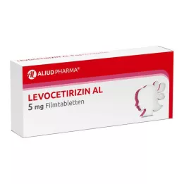 LEVOCETIRIZIN AL 5 mg Comprimés pelliculés, 50 pc