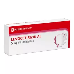 LEVOCETIRIZIN AL 5 mg Comprimés pelliculés, 100 pcs
