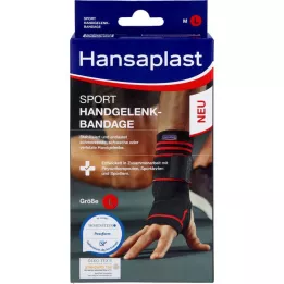 HANSAPLAST Bandage pour poignet Sport taille L, 1 pc