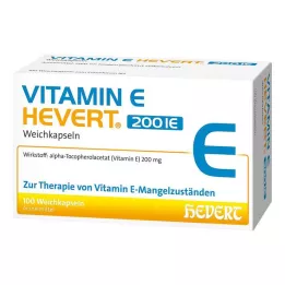 VITAMIN E HEVERT 200 U.I. capsules molles, 100 pc