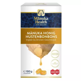 MANUKA HEALTH MGO 400+ Bonbons au gingembre et au citron, 100 g