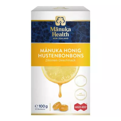 MANUKA HEALTH MGO 400+ Bonbons à sucer au citron, 100 g
