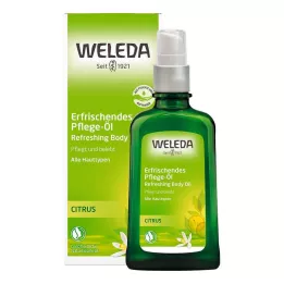WELEDA Huile de soin rafraîchissante au Citrus, 100 ml