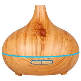 AROMA DIFFUSER Design en bois avec LED, 1 pc