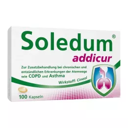 SOLEDUM addicur 200 mg gélules gastro-résistantes, 100 gélules