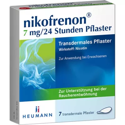 NIKOFRENON 7 mg/24 heures Patch transdermique, 7 pces